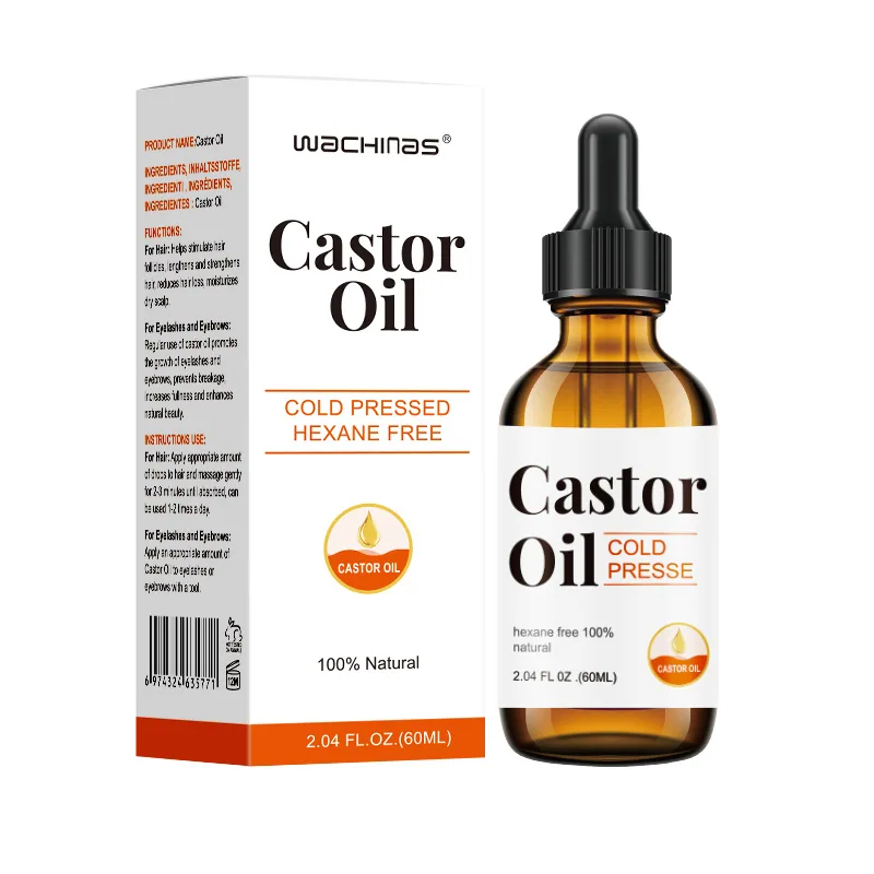 Cross-border spot castor oil Jamaican black castor oil factory direct sales hair care essential oil scalp care