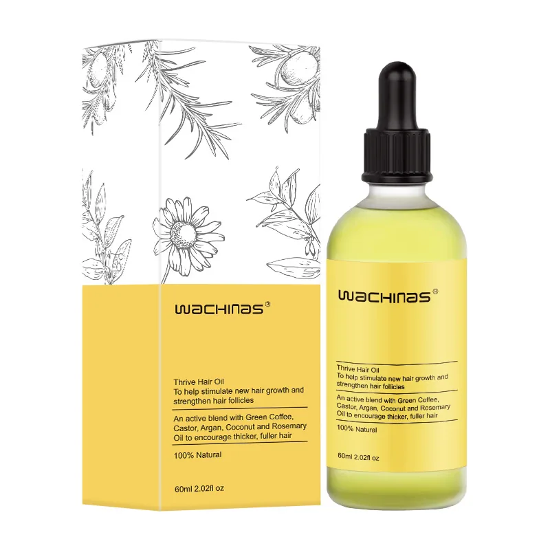 Cross-border spot THRIVE GROWTH HAIR OIL moisturizes the scalp and improves frizz