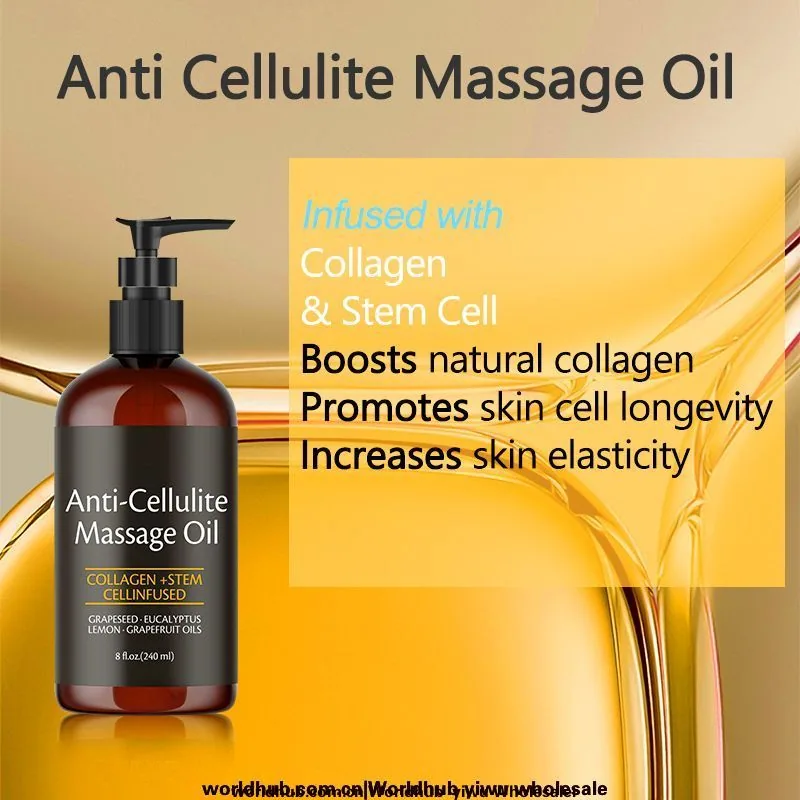 Cross-border exclusive Anti Cellulite Massage Oil body massage oil full body massage