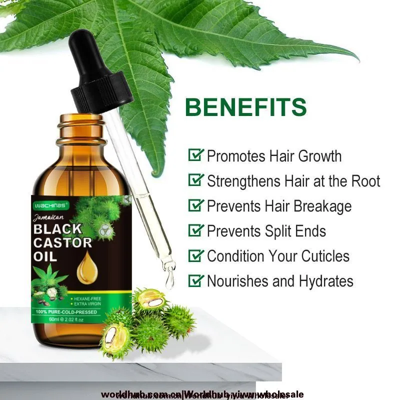 Cross-border spot Jamaican Black Castor Oil Jamaican Black Castor Oil is a nourishing hair essential oil