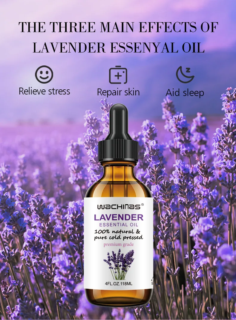 Grenzüberschreitender Spot Lavendel ätherisches Öl Lavendel Aromatherapie ätherisches Öl Aromadiffusor langanhaltender Duft 12