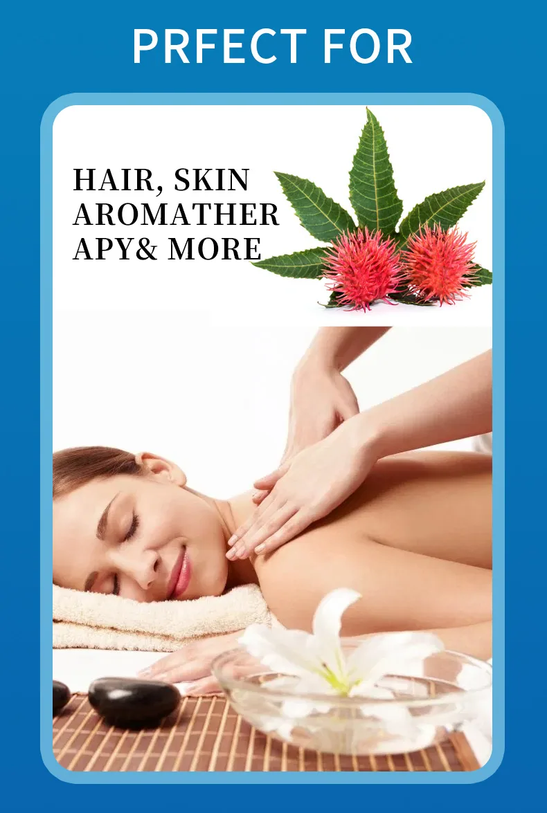 GOLDEN CASTOR OIL hair care nourishing hair essential oil 8