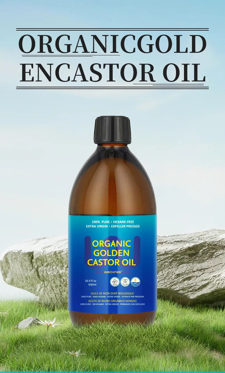 GOLDEN CASTOR OIL hair care nourishing hair essential oil 12