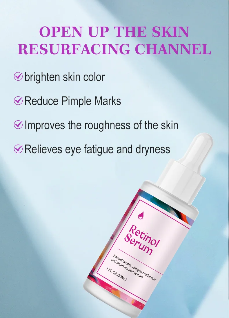 Le sérum transfrontalier RETINOL SERUM illumine, hydrate, hydrate et hydrate la peau 11