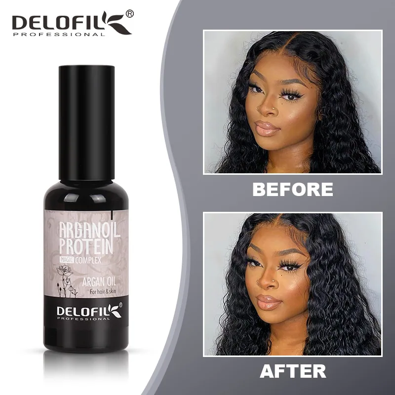 Delofil 50ml Hair Essential Oil Herbal Pure Organic Natural Argan Oil Nourishes and Cares for Growth 4