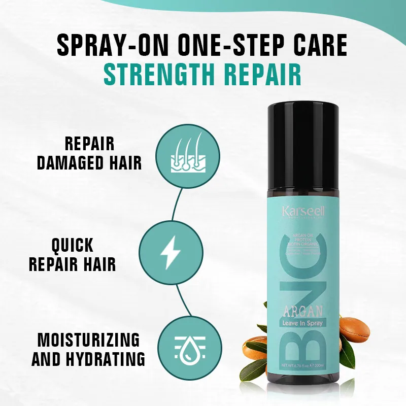 Karseell Cross-Border Conditioner Heat Protection Mist Hair Repair Damaged Hair Keratin Repair Spray 5
