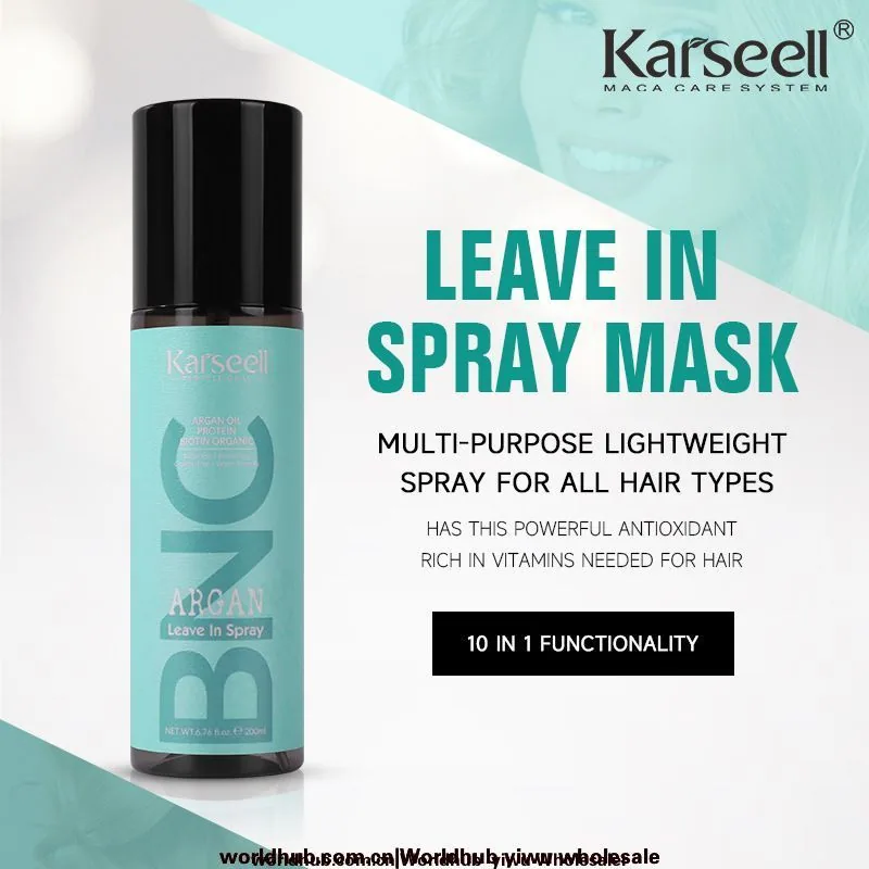 Karseell Cross-Border Conditioner Heat Protection Mist Hair Repair Damaged Hair Keratin Repair Spray
