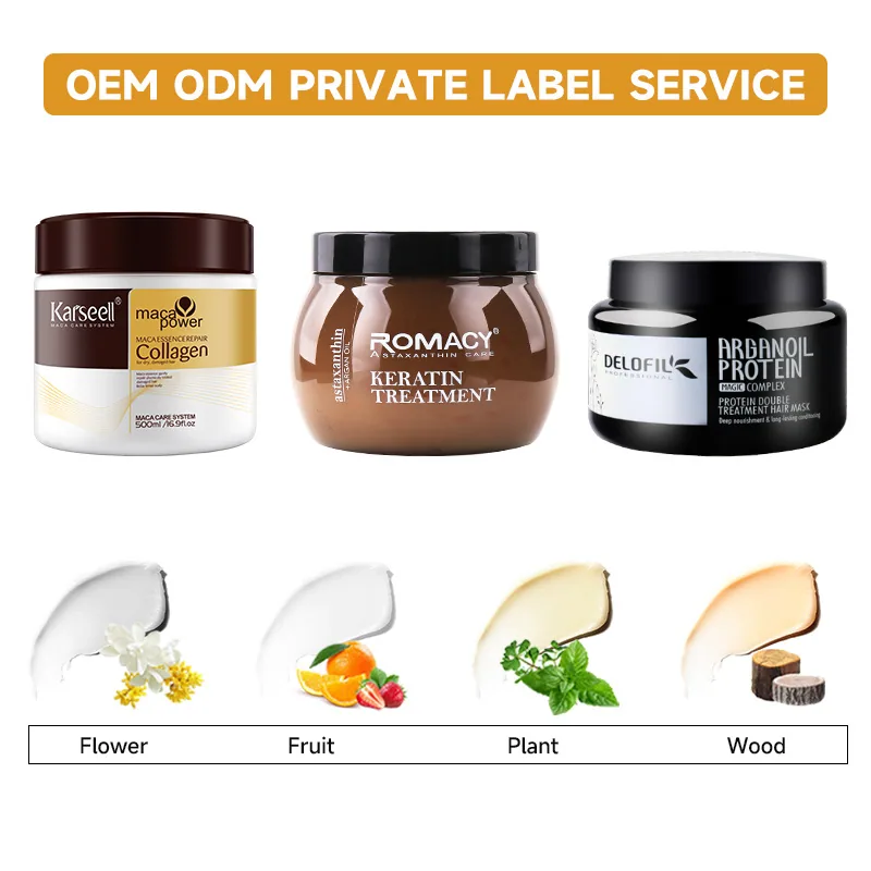 Delofil Repair Moisturizing Protein Hair Mask HairMask Argan Oil Hair Mask ผู้ผลิตผลิตภัณฑ์ของแท้โดยตรง 16