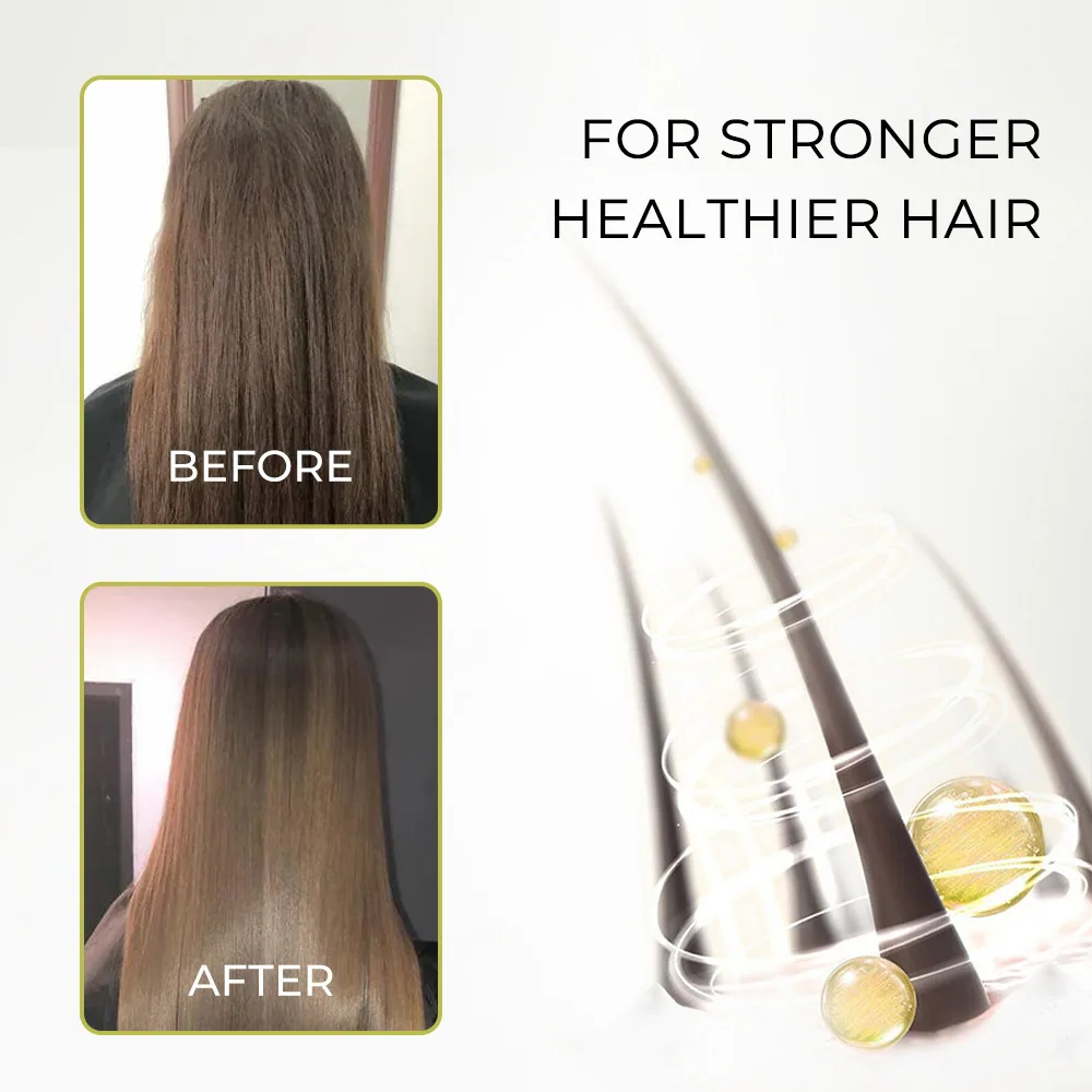 Delofil Collagen Mask Biotin Argan Oil Repair Haarmaske Schäden feuchtigkeitsspendende Keratin-Haarmaske 10