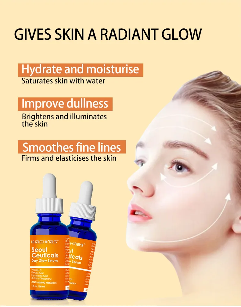 Day Glow Serum Day Glow Serum Feuchtigkeitsspendende feuchtigkeitsspendende Haut Außenhandel Vollständiges Englisch 11