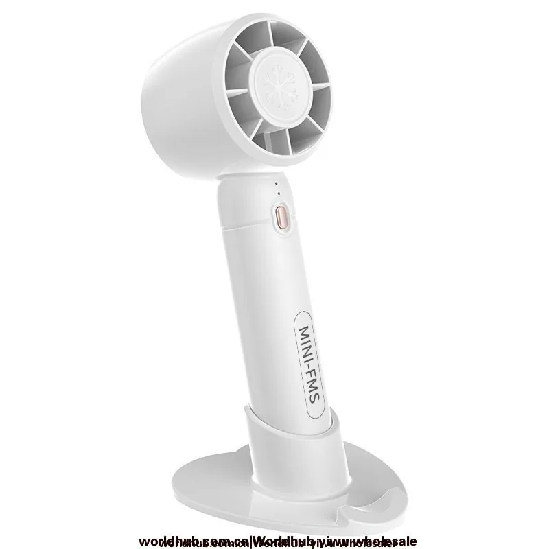New USB Charging Handheld Fan Turbo Bladeless Mini Small Fan Portable Desktop Stand Gift for Students