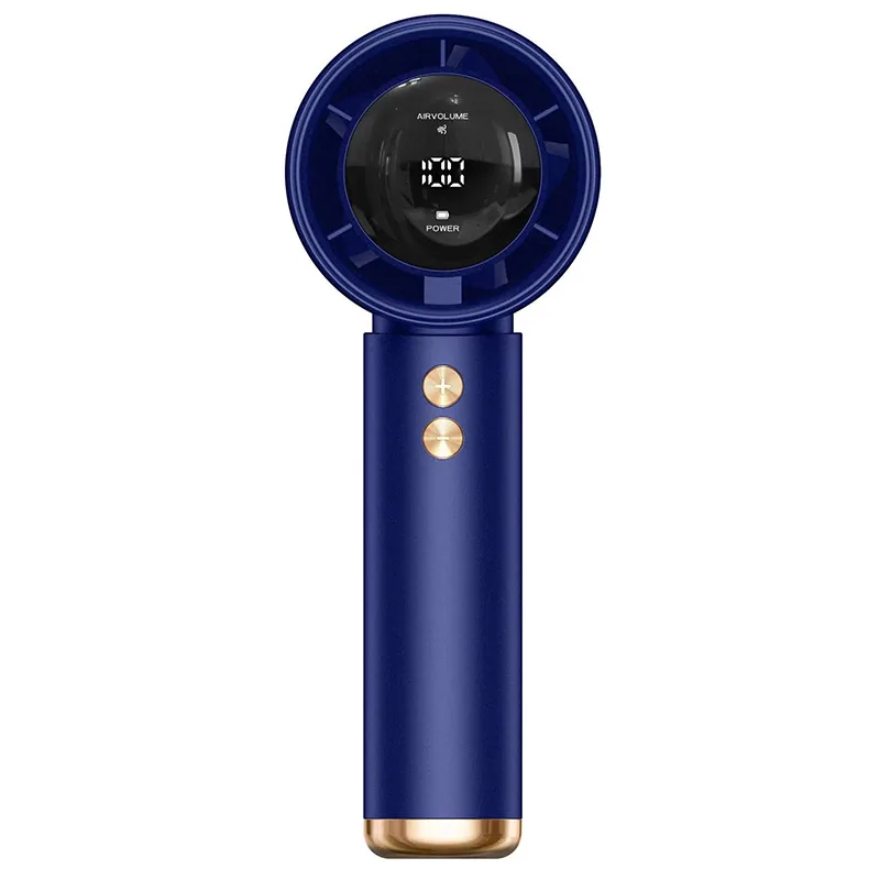 Kipas Pegang Tangan 100 Kelajuan Baharu USB Mini Portable Charging Turbine Kipas Kecil Desktop Kipas Elektrik Kecil 3