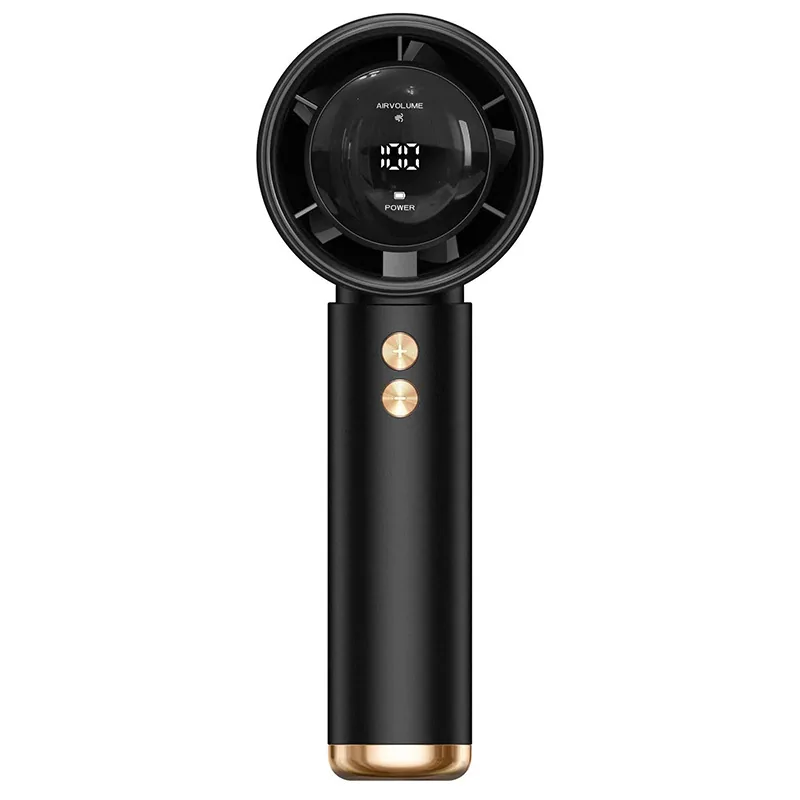 Kipas Pegang Tangan 100 Kelajuan Baharu USB Mini Portable Charging Turbine Kipas Kecil Desktop Kipas Elektrik Kecil 2