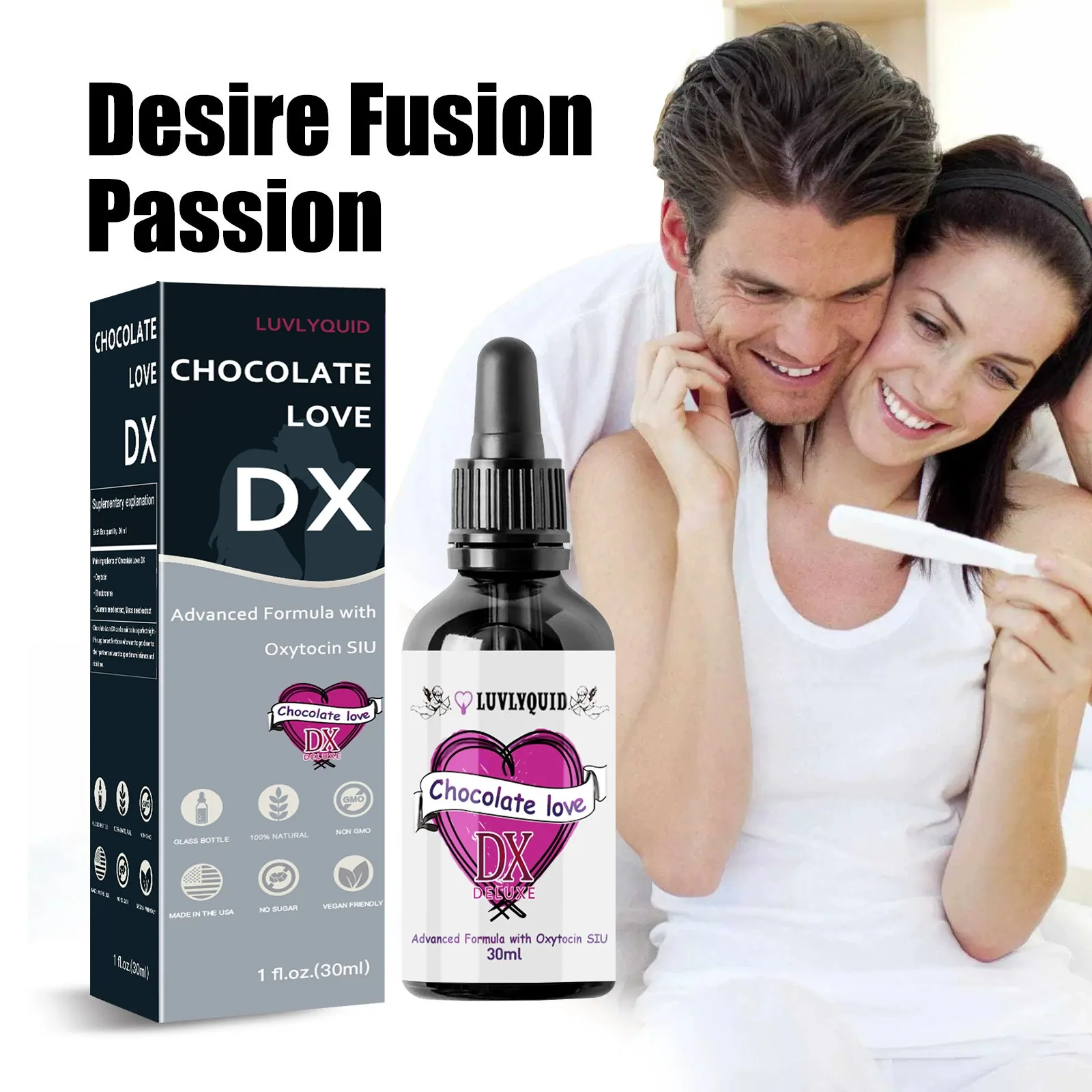 CHOCOLATE LOVE Body Care Drops Relaxes the body, stimulates vitality, and is a physical and mental pleasure agent across borders 3