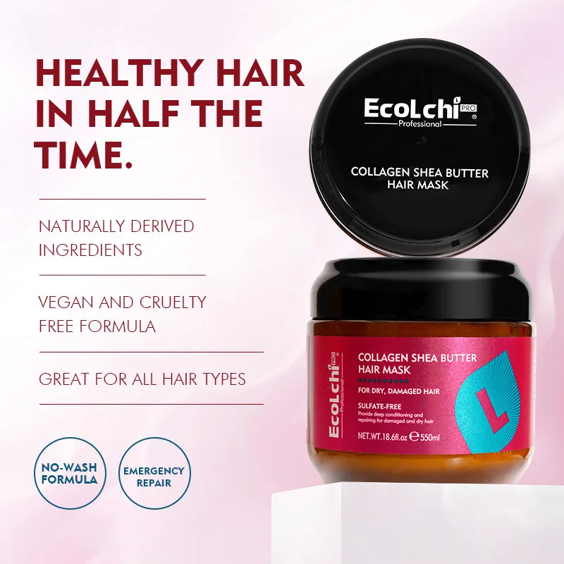 Ecolchi ข้ามพรมแดนตีซ่อมแซมความชุ่มชื้นตามธรรมชาติบำรุงผมแห้งเสียดูแลหน้ากากผมน้ำมัน batana ให้ความชุ่มชื้น 3