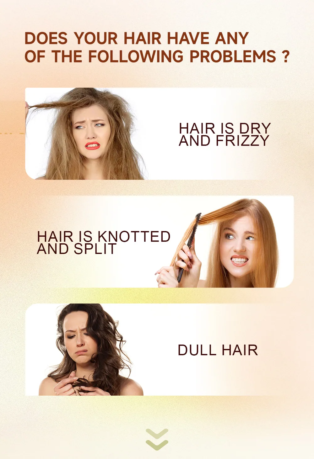 Karseell all English foreign trade moisturizing hair care essential oil women's anti-frizz and supple repair dry curls 10