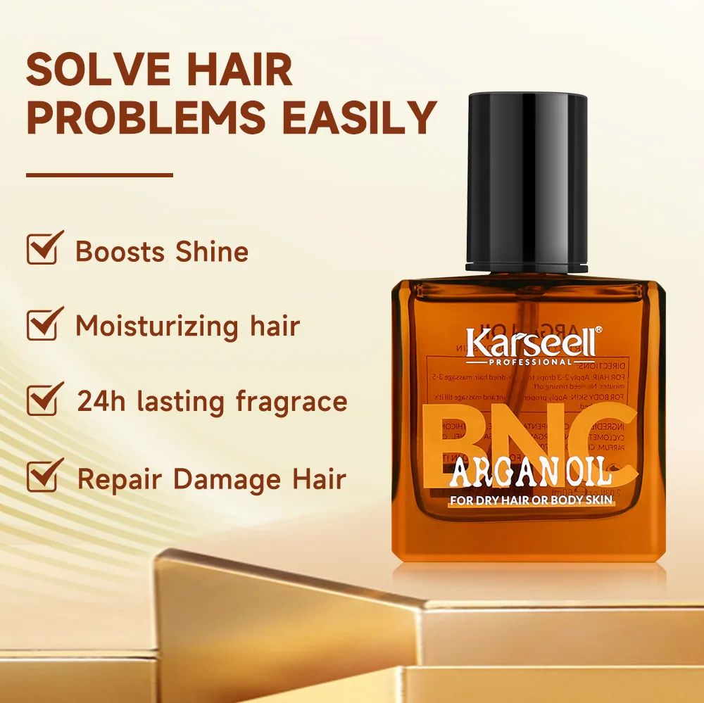 Karseell all English foreign trade moisturizing hair care essential oil women's anti-frizz and supple repair dry curls 6