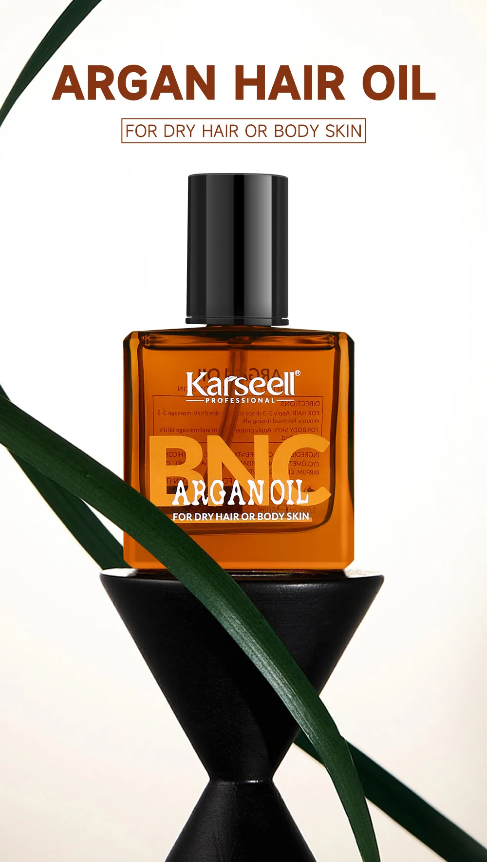 Karseell all English foreign trade moisturizing hair care essential oil women's anti-frizz and supple repair dry curls 8