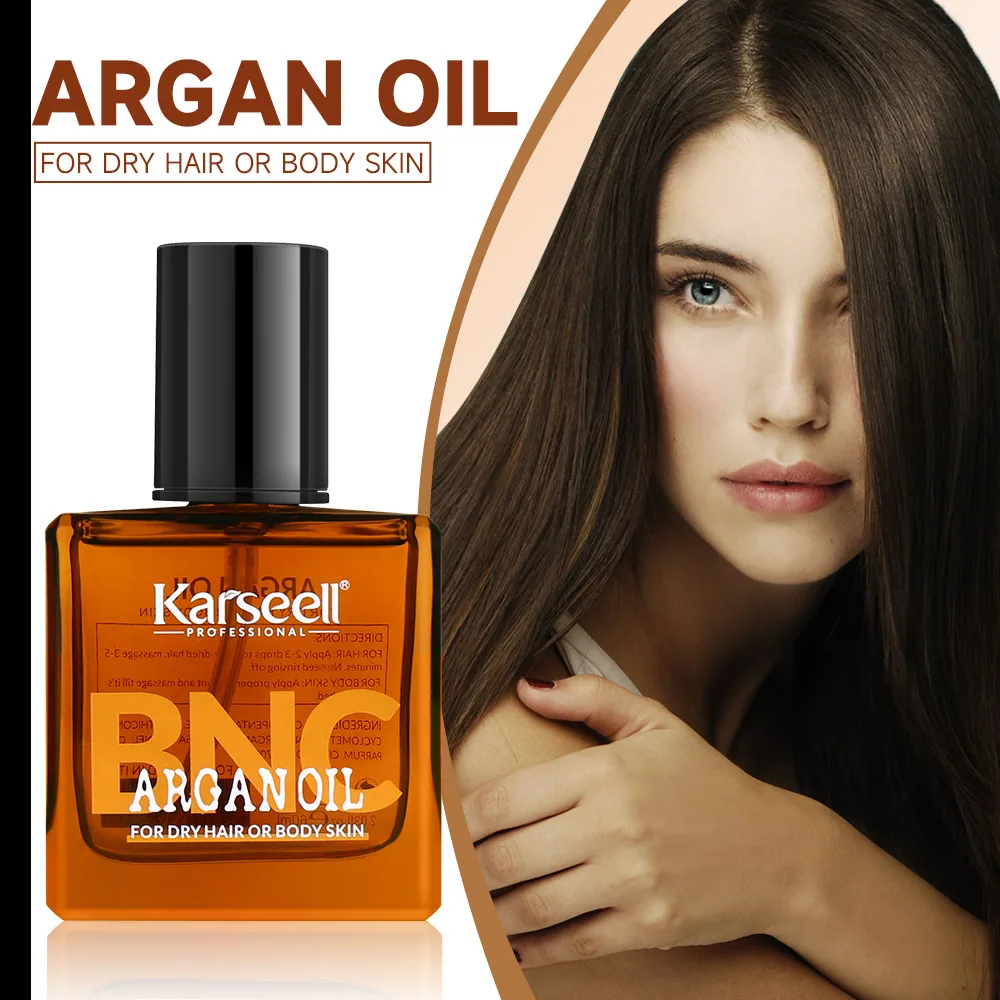 Karseell all English foreign trade moisturizing hair care essential oil women's anti-frizz and supple repair dry curls 4