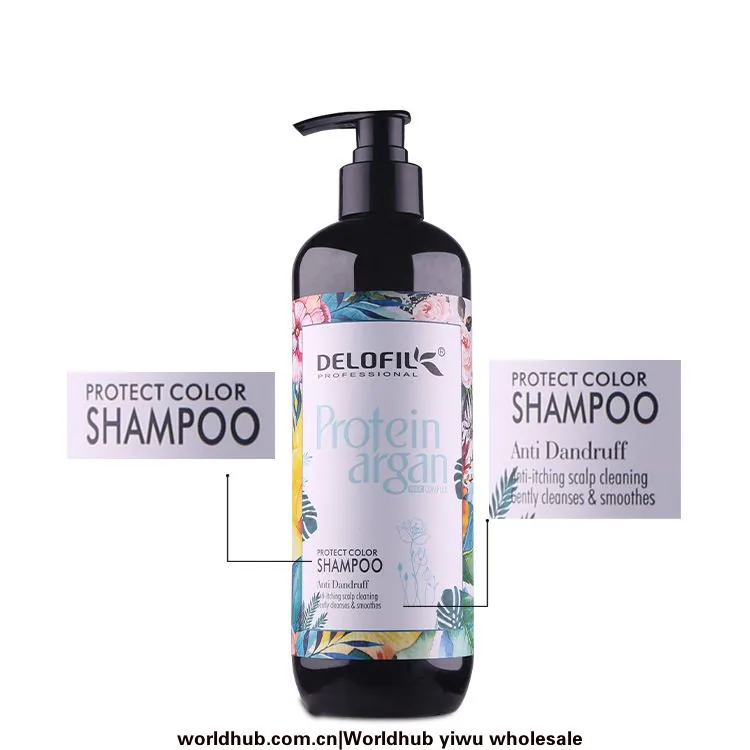 Delofil Silky Shampoo Conditioner Set 1000ml Argan Oil Protein is exclusively available across borders