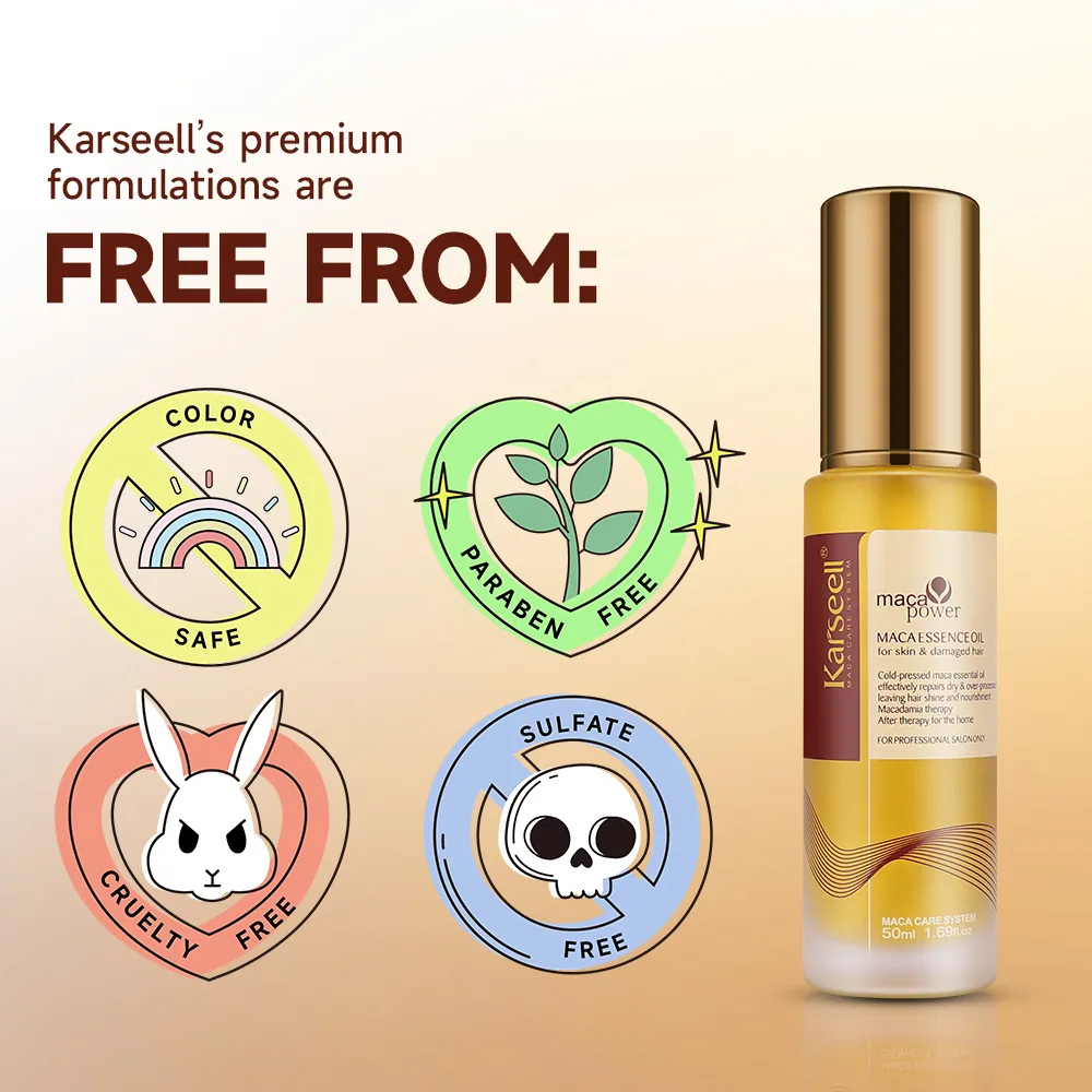 Karseell Collagen Hair Oil Repairing & Moisturizing Hair Treatment Argan Oil Conditioner 5