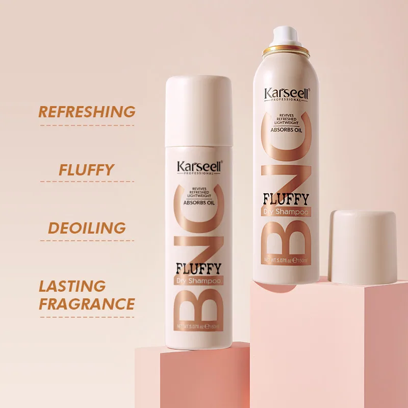 Karseell Portable Rapid Fluffy Dry Spray Natural Dry Hair Fluffy Oil Control Hair Dry Shampoo Spray 3