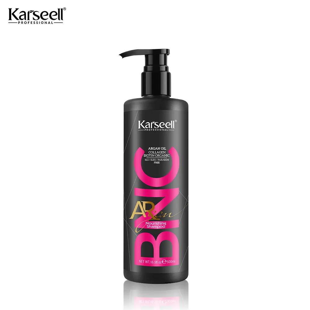 Karseell BNC Vegan Moisturizing Collagen Organic Argan Nourishing Dry Damaged Shampoo 5
