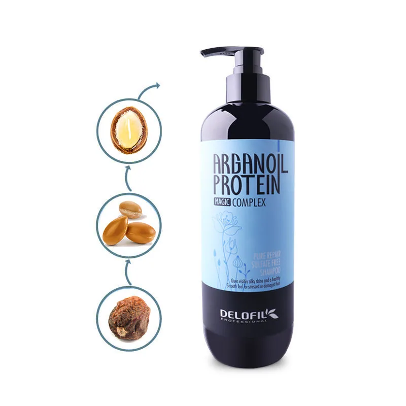 Delofil Silky Natural Organic Shampoo deeply penetrates soft, cleanses, moisturizes, and protein shampoos across borders