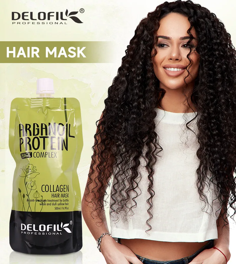 Delofil factory direct sales moisturizing hair mask improves frizz and suppresses hair strands, repairs and refreshes, does not 12