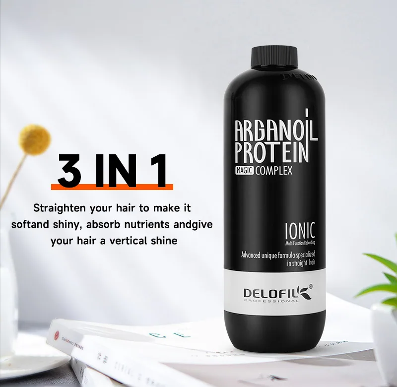 Delofil kératine crème défrisante crème lissante 3-en-1 produit de salon produits capillaires approvisionnement exclusif transfrontalier 10