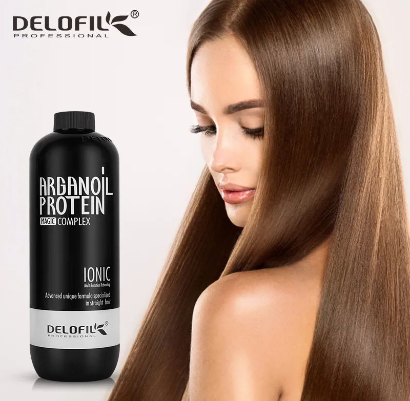 Delofil kératine crème défrisante crème lissante 3-en-1 produit de salon produits capillaires approvisionnement exclusif transfrontalier 6