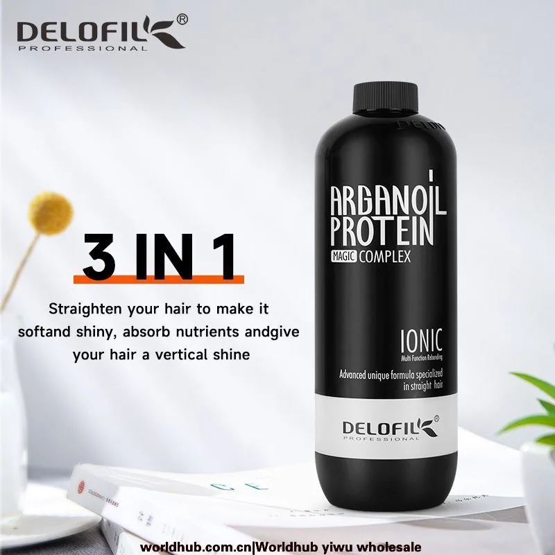 Delofil keratin cream hair straightening cream straightening 3-in-1 salon product hair products cross-border exclusive supply