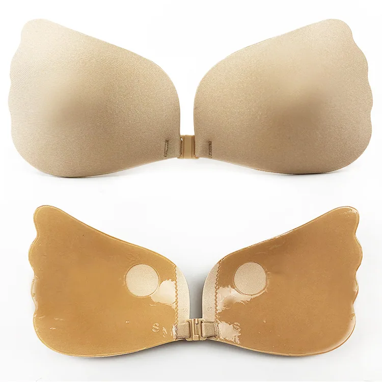 Factory direct sales invisible bra seamless silicone chest patch invisible underwear anti-light gathering lifting silicone la