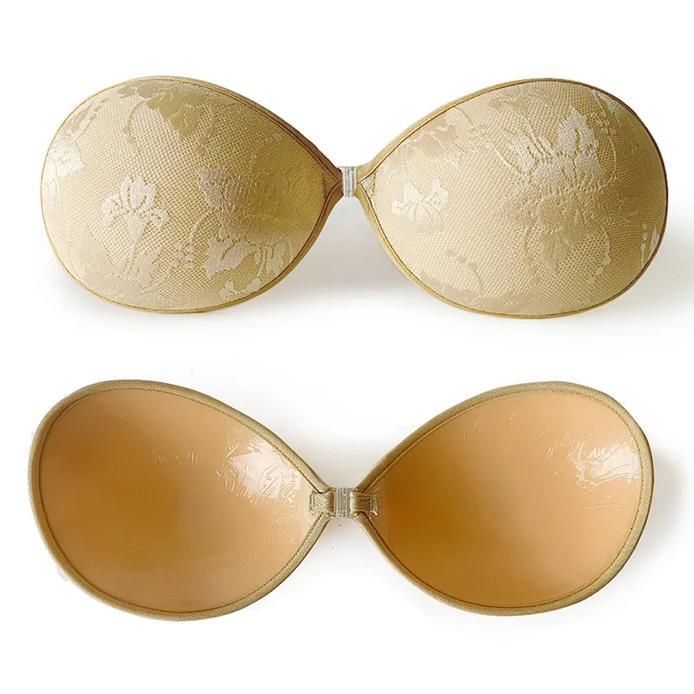 Invisible bra silicone nipple patch silicone bra gathering invisible underwear bra lace bra patch cross-border explosive style
