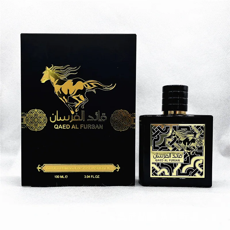 QAED AL FURSAN BLACK Mustang Middle East Arabia Hot Selling Foreign Trade Dubai Export Perfume Unisex Perfume 9
