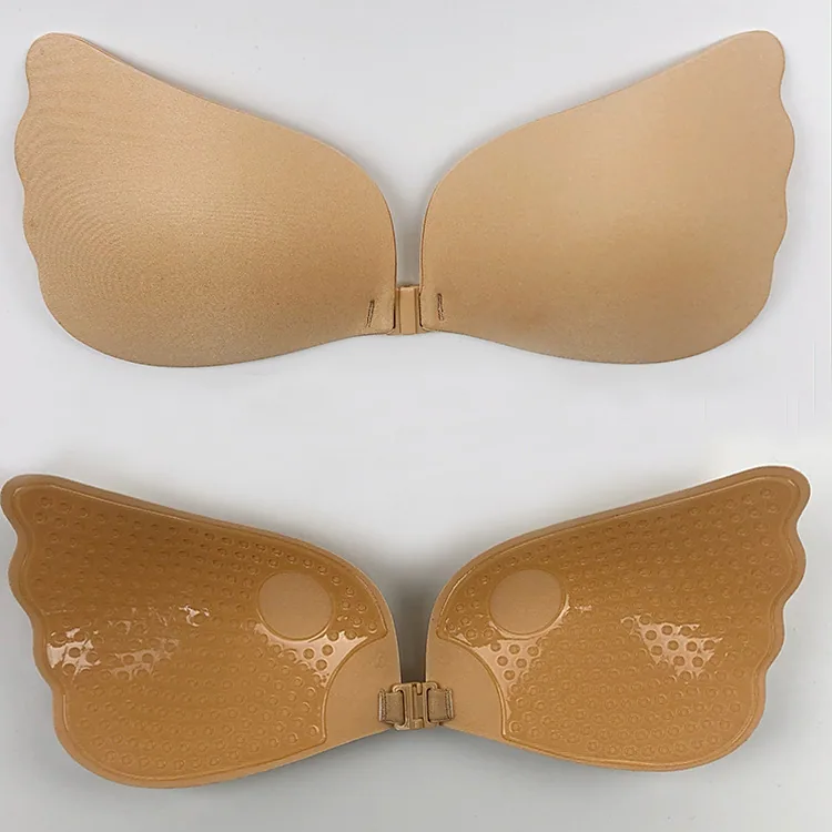 Factory direct sales Silicone latex patches, invisible bras, winged lifting breast patches, anti-light stickers, non-traceabl