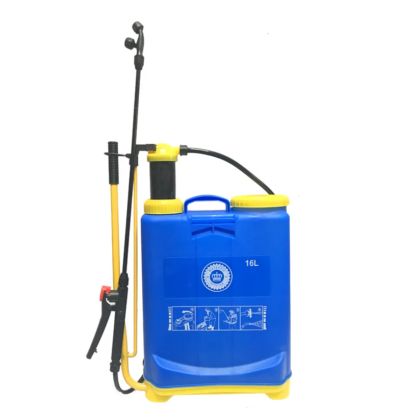 Farm tools manual sprayer 16L thickened knapsack sprayer disinfection watering can manufacturer wholesale