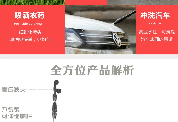 Manufacturer wholesale agricultural manual sprayer thickened PP hand sprayer 16 liter octagonal vintage sprayer 6