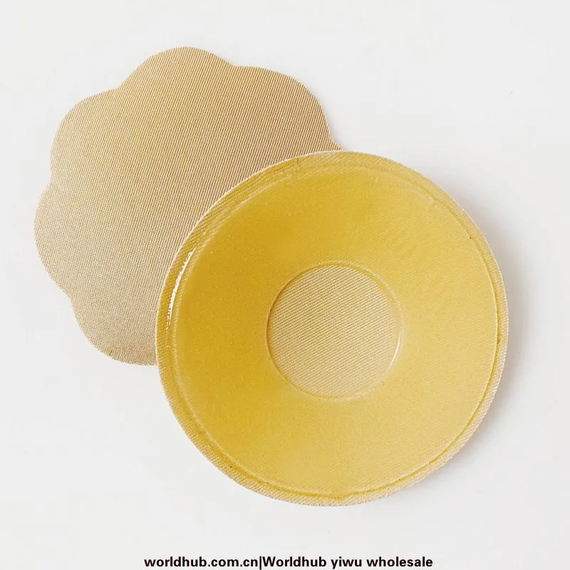 Factory wholesale face brushed nipple patches for women breathable invisible anti-bump anti-light nipple patch silicone chest pa