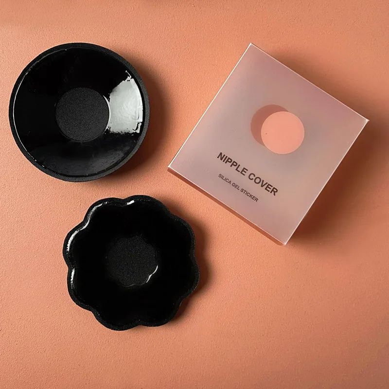 Factory wholesale face brushed nipple patches for women breathable invisible anti-bump anti-light nipple patch silicone chest pa 7