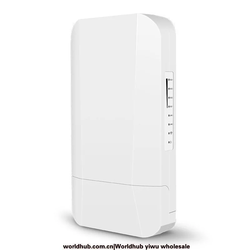Leguang wireless network bridge outdoor monitoring 1km dual network port high-power outdoor point-to-multi-point B400