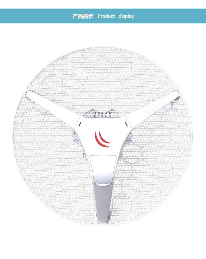 MikroTik RBLHG-5nD (LHG 5) 5.8G 300M وائرلیس برج 10-15 کلومیٹر 11