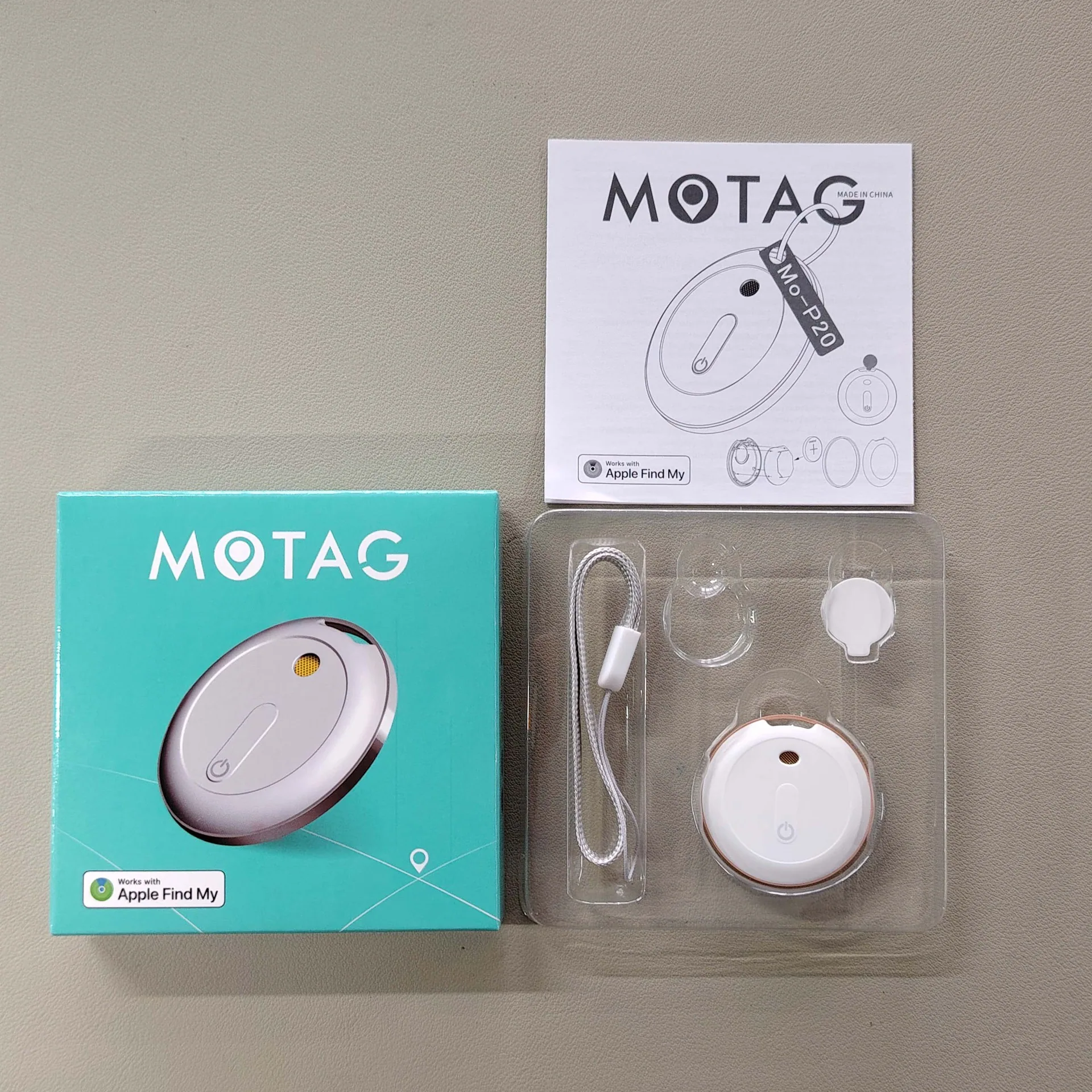 Motag Anti-Lost Device MFI Certified Anti-Los Locator untuk Barangan Utama Dompet Warga Emas Pemburu Haiwan Peliharaan GPS Kereta 6