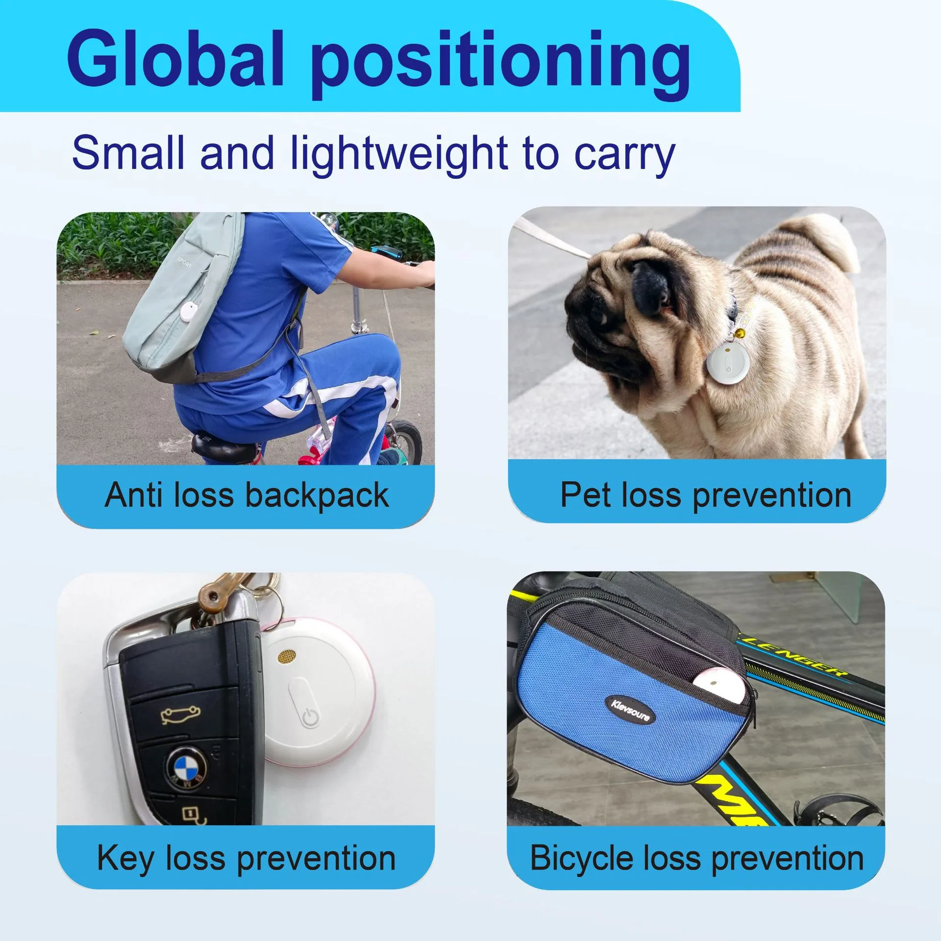 Motag Anti-Lost Device MFI Certified Anti-Los Locator untuk Barangan Utama Dompet Warga Emas Pemburu Haiwan Peliharaan GPS Kereta 4