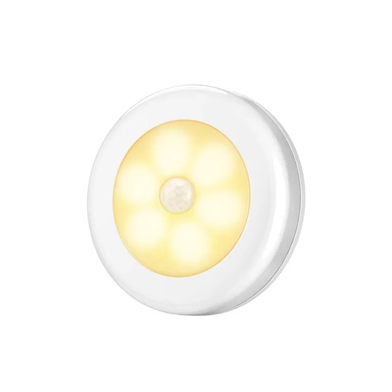 Manufacturers wholesale smart home bedside bedroom human body night sensor light gift wireless magnetic battery night light 4