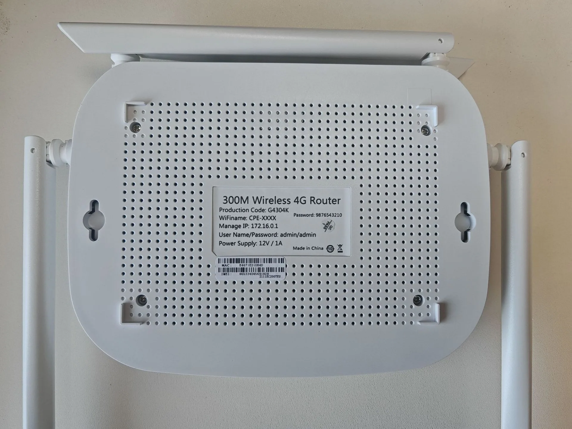 Router inalámbrico 4G LTE módem CAT4 WiFi tarjeta SIM CPE móvil 13