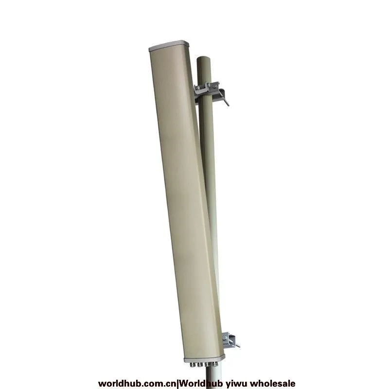 17dbi 5.8G+14db 2.4G Dual Band WiFi Antenna Dual Polarization High Gain Directional Fan Antenna N Head 4