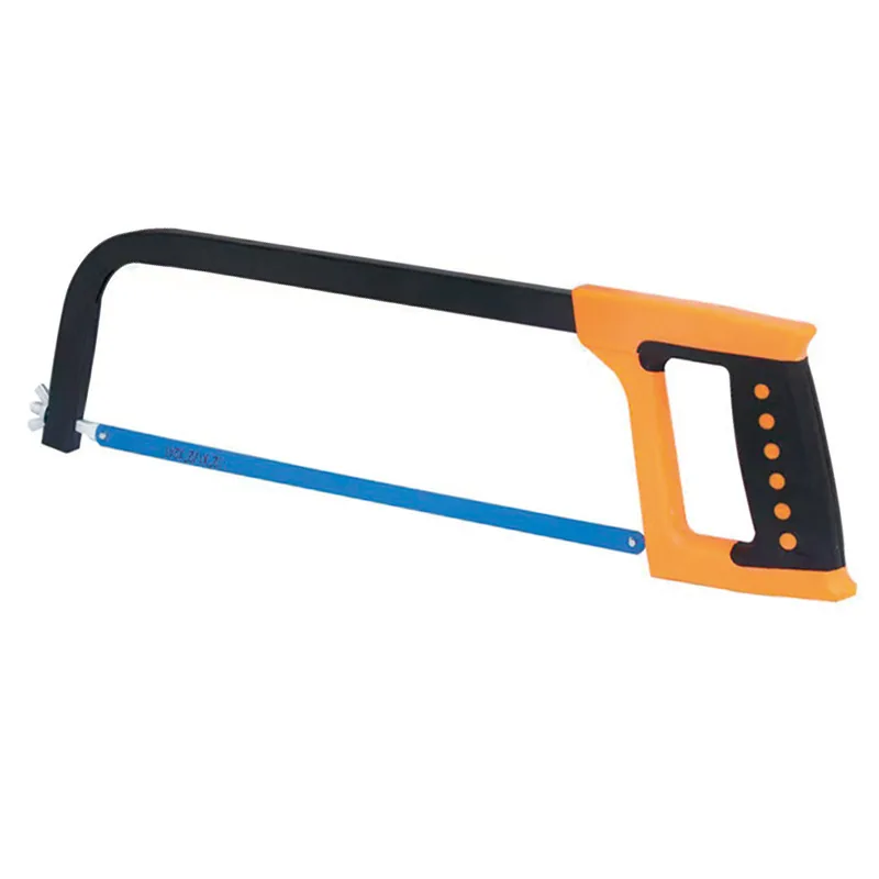 Manufacturer Wholesale Two-Color Shank Hacksaw Rack Thickened Hacksaw Cutting Woodworking Saw 12 Inch Metal Hand Saw 6