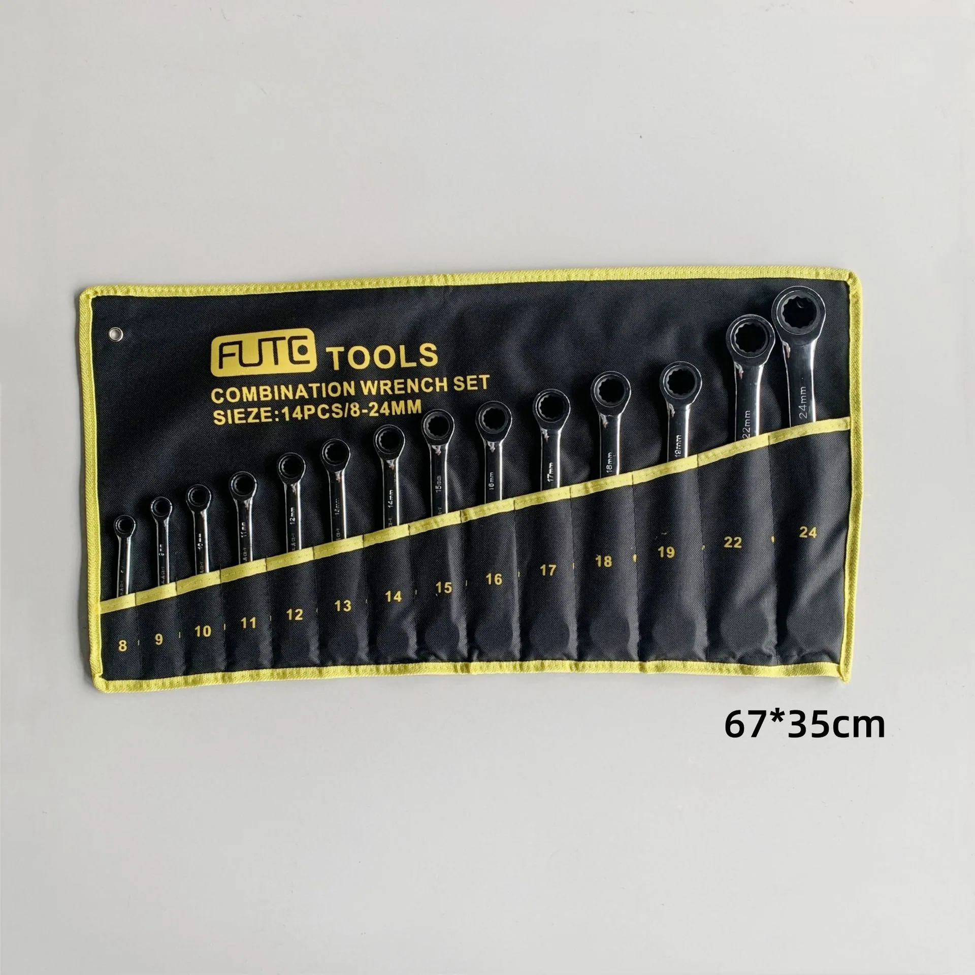Foot Fast Ratchet Dual-Purpose Wrench 14/17/19 Open torx wrench car maintenance hardware tools 28