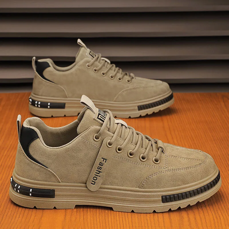 Spring men's shoes, new breathable labor protection shoes, men's construction work trend, versatile, non-slip sports shoes, dadd